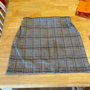 H&M plaid Skirt